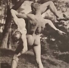 Two Collotype Photo Prints, Max Friedrich Koch (1859-1930), Male Nudes, Germany picture