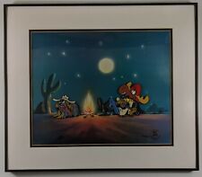 Oh Give Me a Home Where the Mooselo Roam Cel Bill Hurtz FRAMED Rocky  Bullwinkle picture