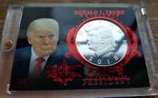 Decision 2020 Donald Trump 1/1 Gold Coin Right To Bear Arms Grail One of One SSP picture