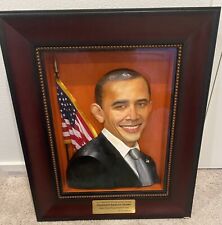 Beautiful 3-D hand made sculpture of President Barrack Obama like one sent to WH picture