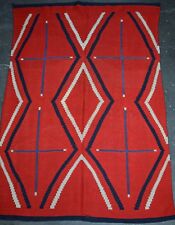Antique Navajo Serape Shoulder Blanket 83
