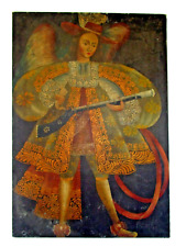 Antique Oil painting - Church /Angel - around 300-400  years old /Germany picture