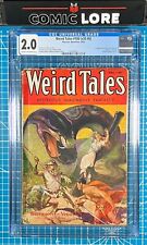 PULP - Weird Tales #108 (v20 #6) CGC 2.0 December 1932 - 1st appearance of Conan picture