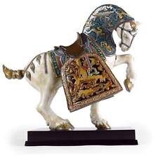 Lladro Oriental Horse Glazed Figurine 01001943 picture