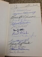 Extremely Rare Woman Book Hand Signed by Mormon LDS Prophets , Apostles Others picture