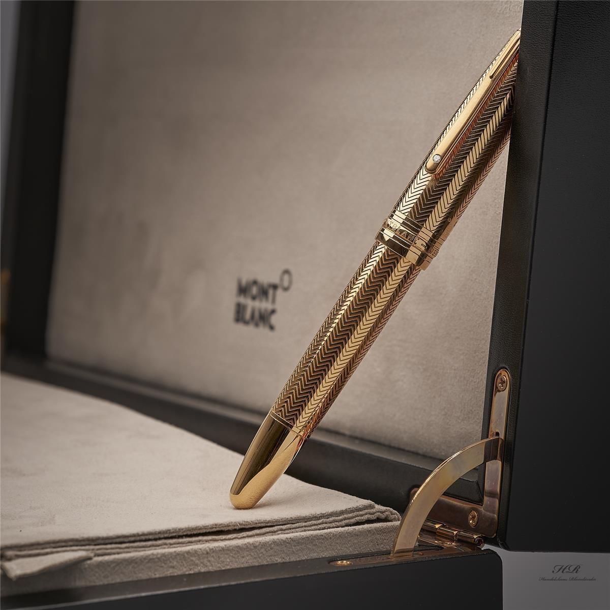 Montblanc Meisterstück Le Grand Solitaire Barley Fountain Pen ID 104552 