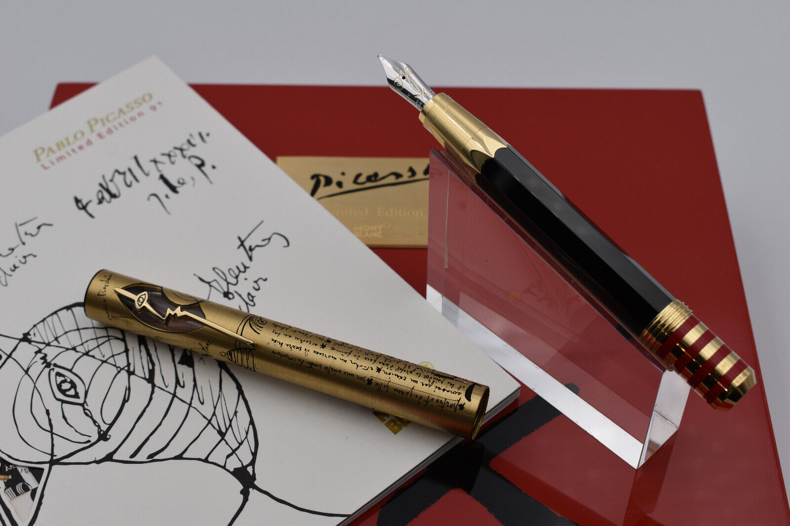 MONTBLANC PABLO PICASSO Limited Edition 91 Atelier Privés Artisan - Fountain Pen