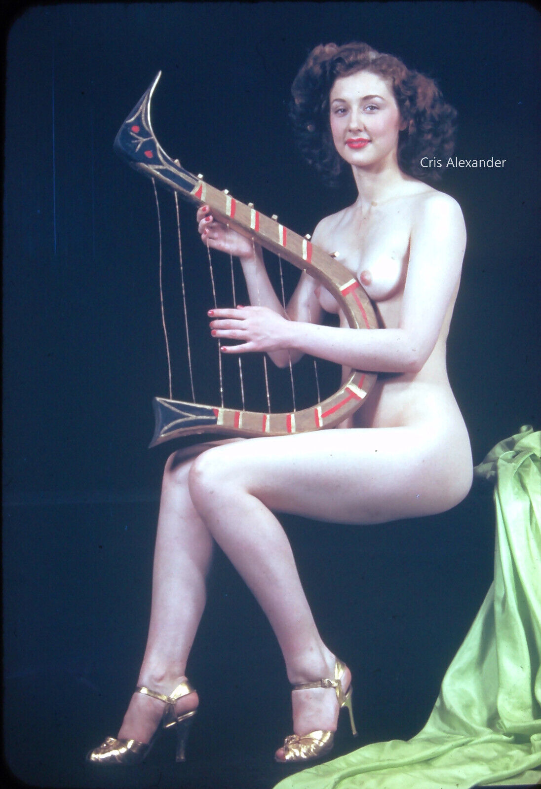 13- 1938 Cris Alexander Broadway showgirls | USA Obscenity | 35mm Kodachrome WW2