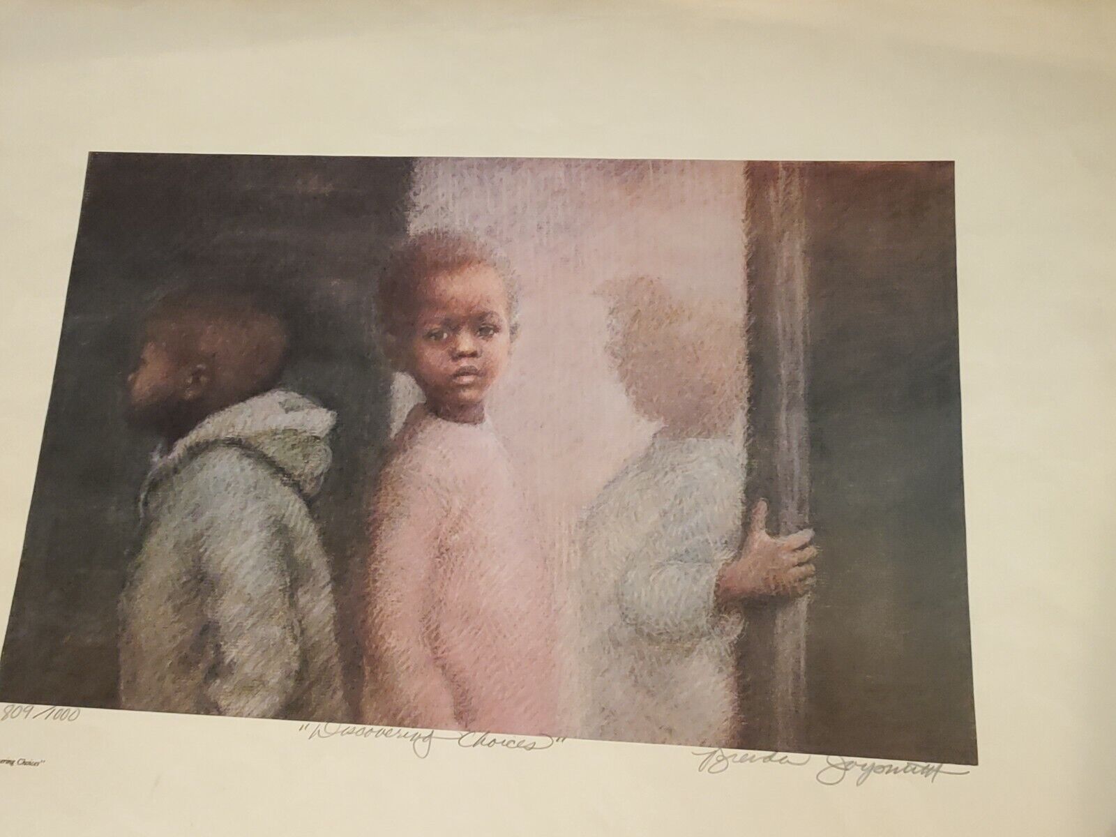 DISCOVERING CHOICES BY BRENDA JOYSMITH (# LITHOGRAPH)