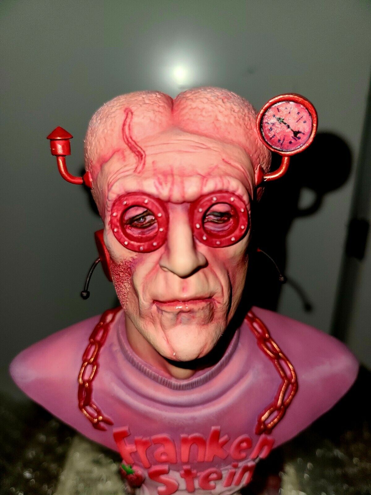 Pro Painted Fraken Berry Cereal Frankenstein Mini-Bust Statue Jason & Barsom WOW