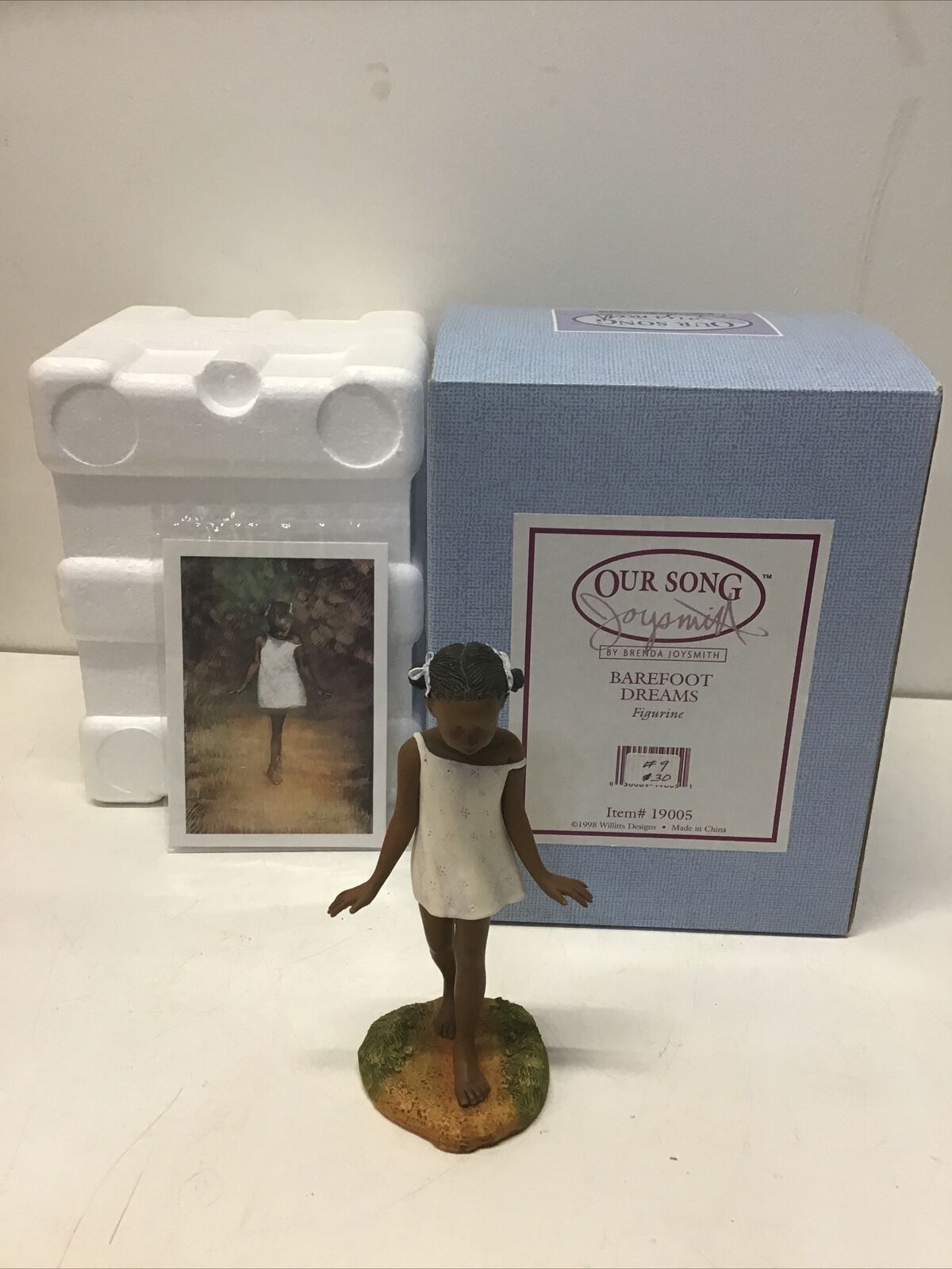 Our Song by Brenda Joysmith Barefoot Dreams Figurine #9 /Original Box Item#19005