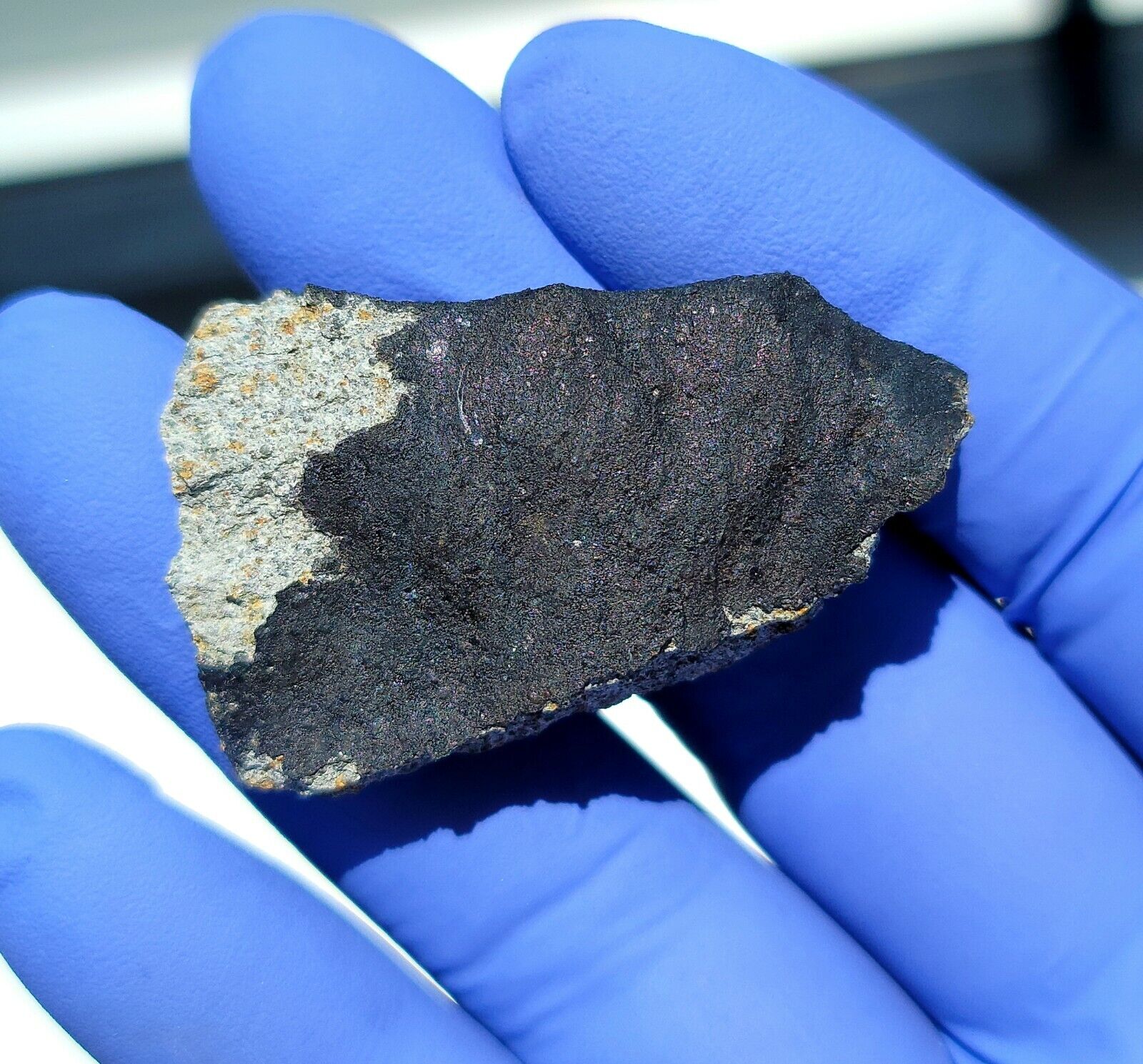 Meteorite**Cranfield, Mississippi; H3-5**26.195 gram fresh fragment; NEW FALL