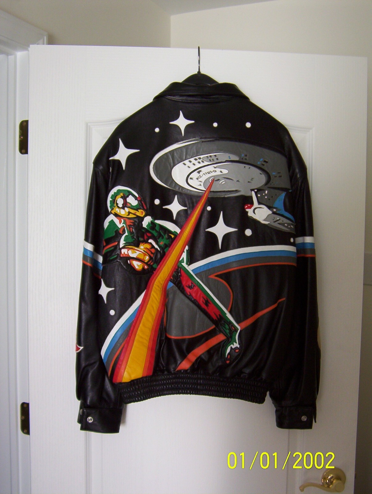Star Trek leather jacket ONE OF A KIND Star Trek leather jacket ONE OF A KIND
