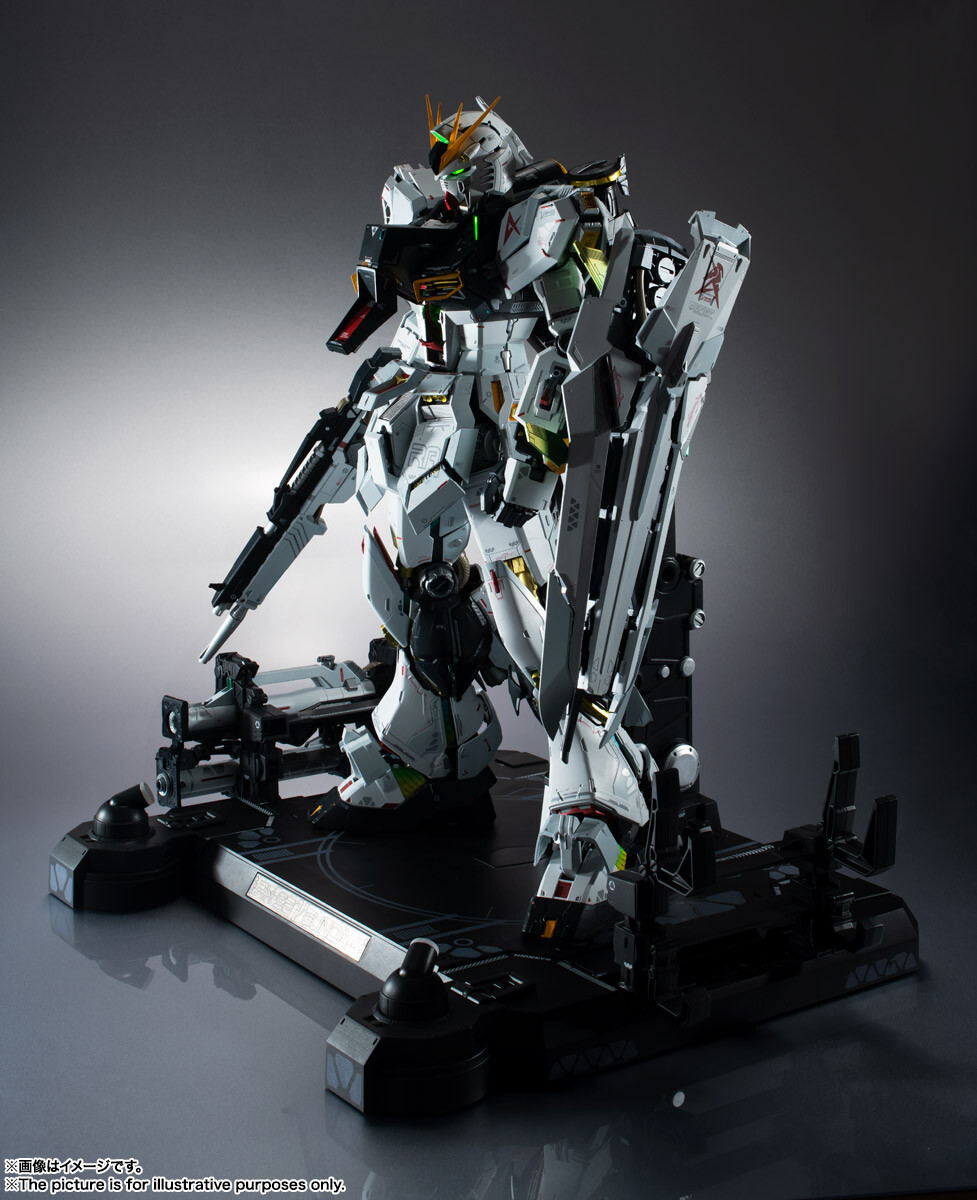 Bandai Metal Structure Char's Counterattack RX-93 v Nu Gundam Action Figure NEW