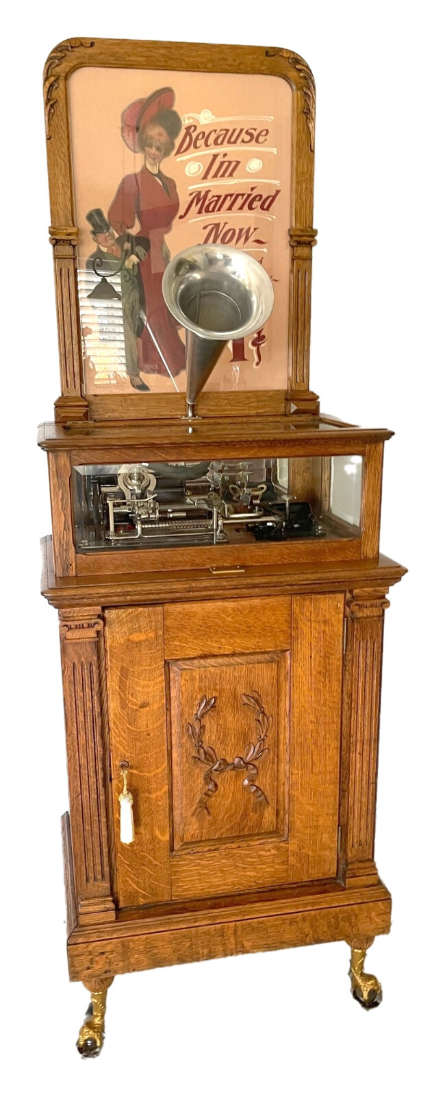 RARE ANTIQUE COLUMBIA ROSENFIELD COIN-OP PHONOGRAPH RARE ANTIQUE COLUMBIA ROSENFIELD COIN-OP PHONOGRAPH