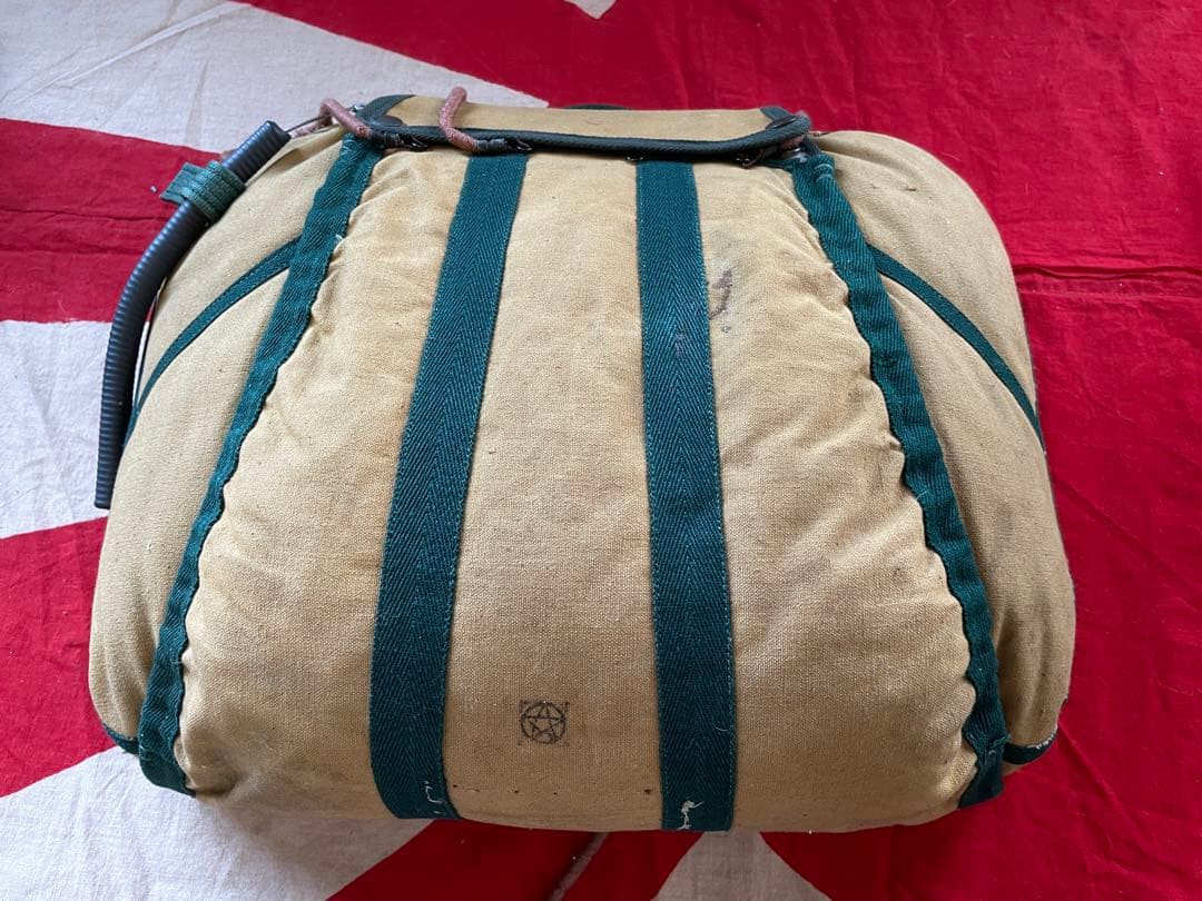 Former Japanese Army IJA IJN Parachute – Ultra Rare WWII Item JAPAN HISTORY Me