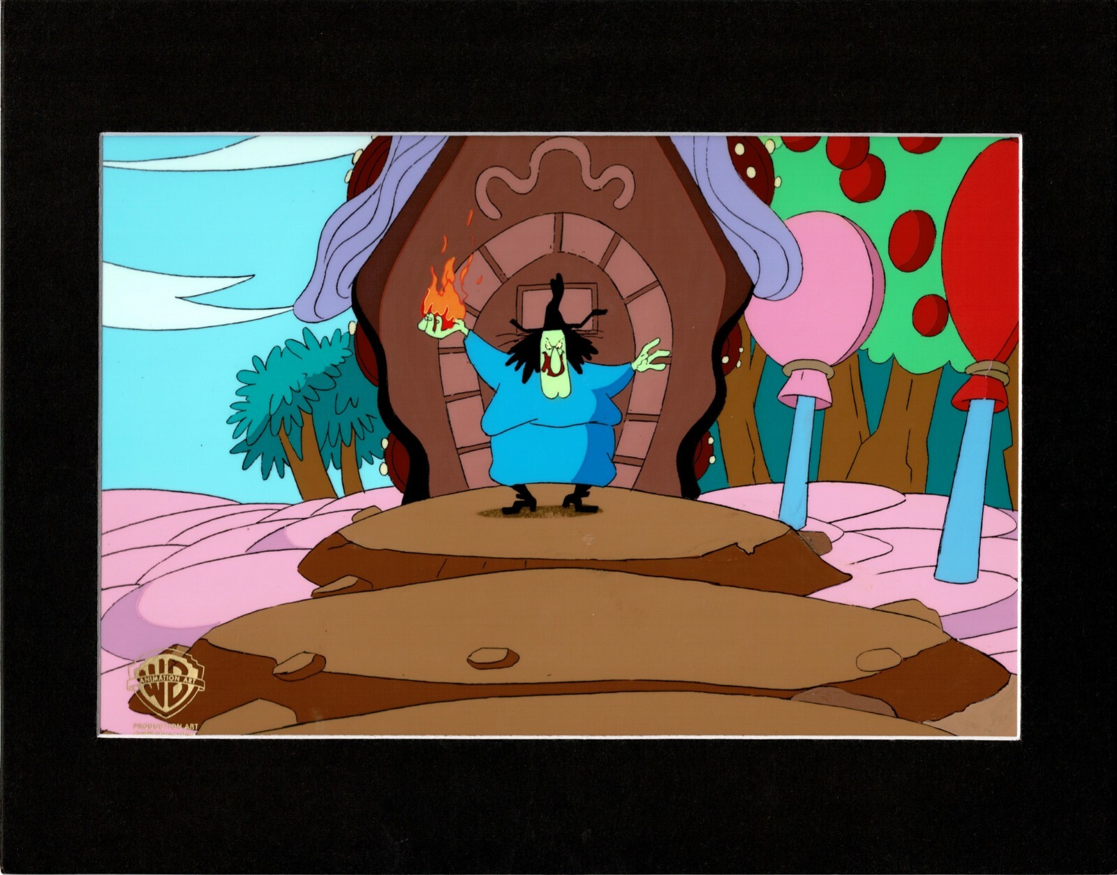 Witch Hazel Animaniacs Production Cel n OBG Spielberg 1993-98 WB Looney Tunes 1