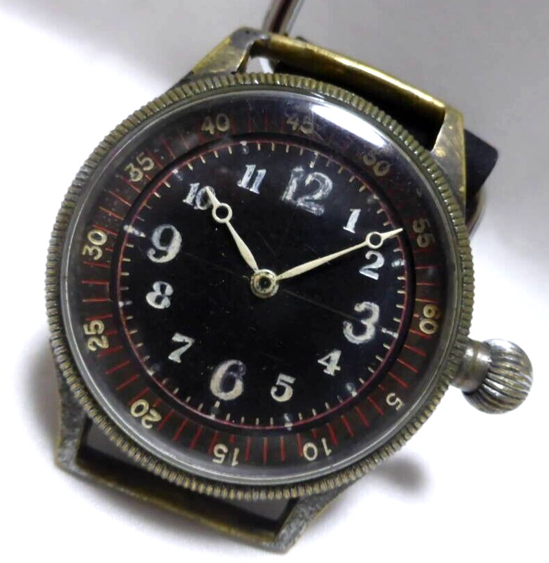 Former Japanese Navy celestial Watch WWⅡ Military SEIKOSHA SEIKO Don't Work Old