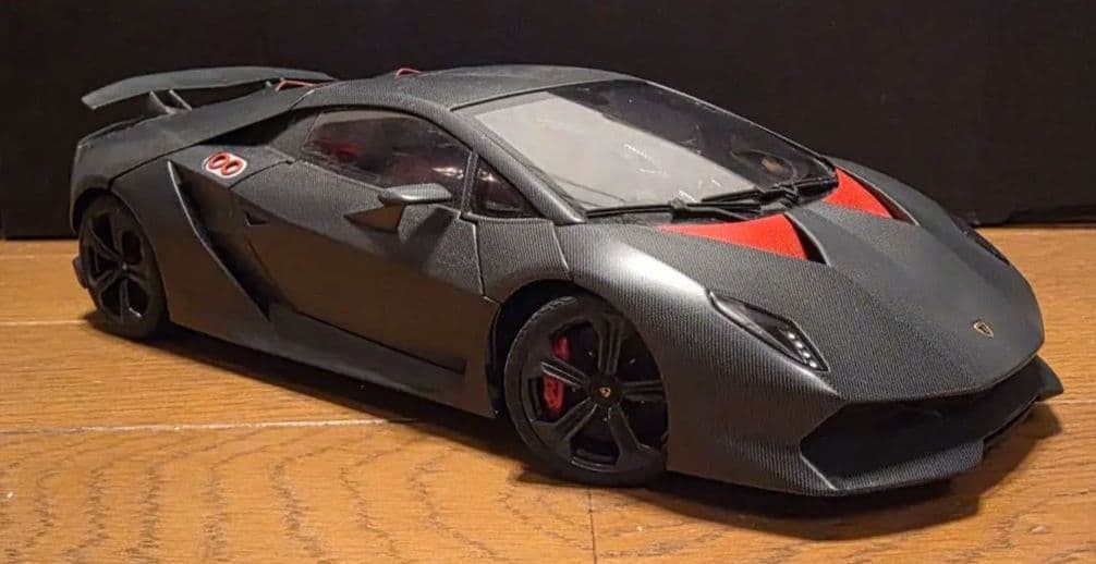 AUTOART LAMBORGHINI SEST ELEMENT CARBON GREY 1/18 #8fce87 AUTOART LAMBORGHINI SEST ELEMENT CARBON GREY 1/18 #8fce87