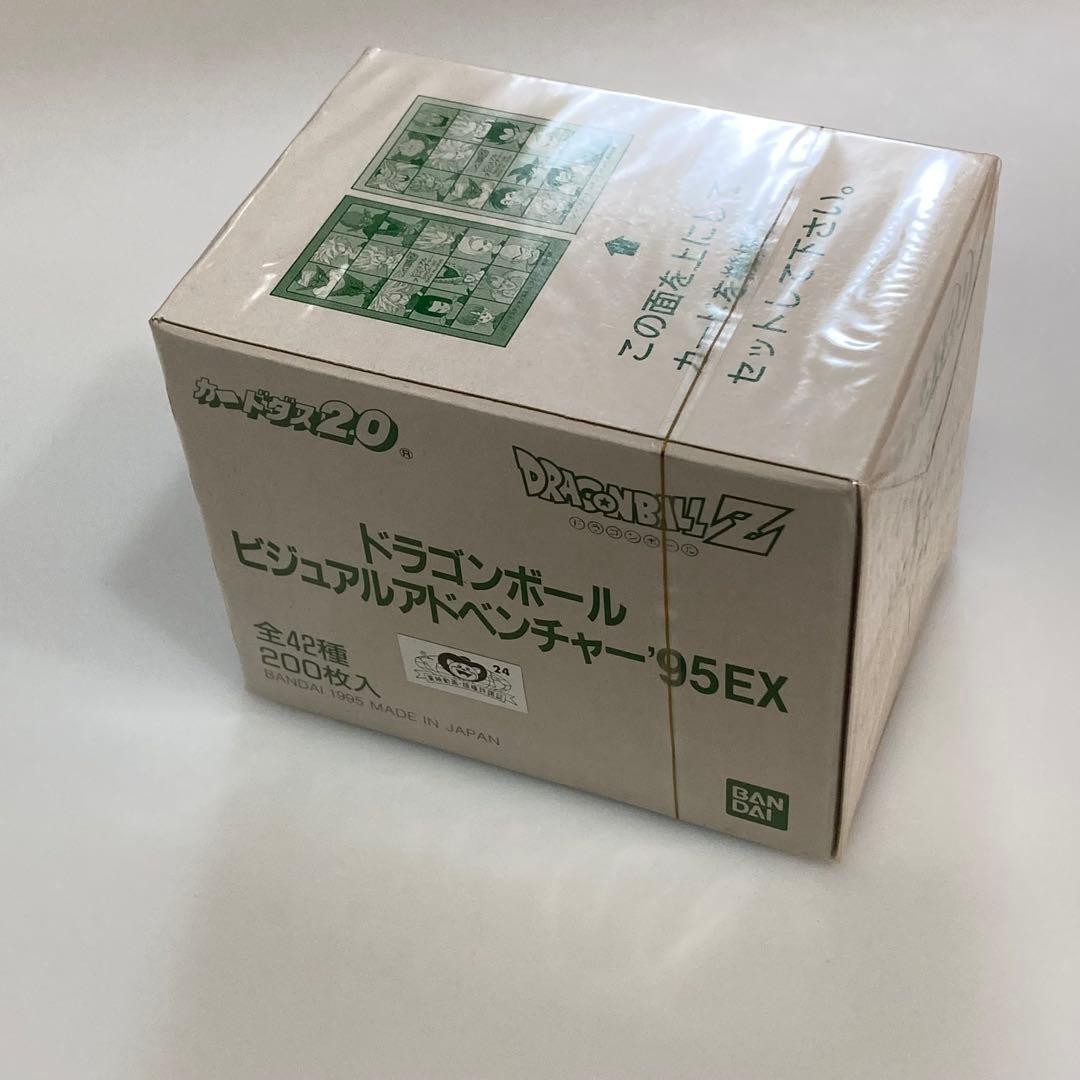 Dragon Ball Z Visual Adventure 95EX Carddass Sealed Box Bandai Japanese Rare