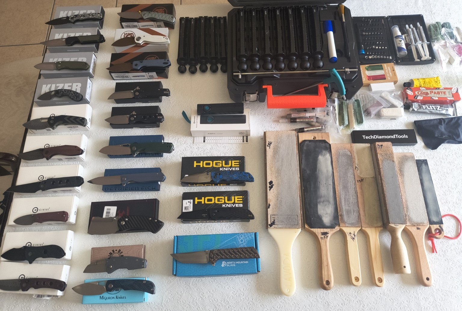 23 Knife EDC Bundle Kizer Civivi Vosteed Hogue QSP + Sharpal 202H Arkfeld Pro 23 Knife EDC Bundle Kizer Civivi Vosteed Hogue QSP + Sharpal 202H Arkfeld Pro