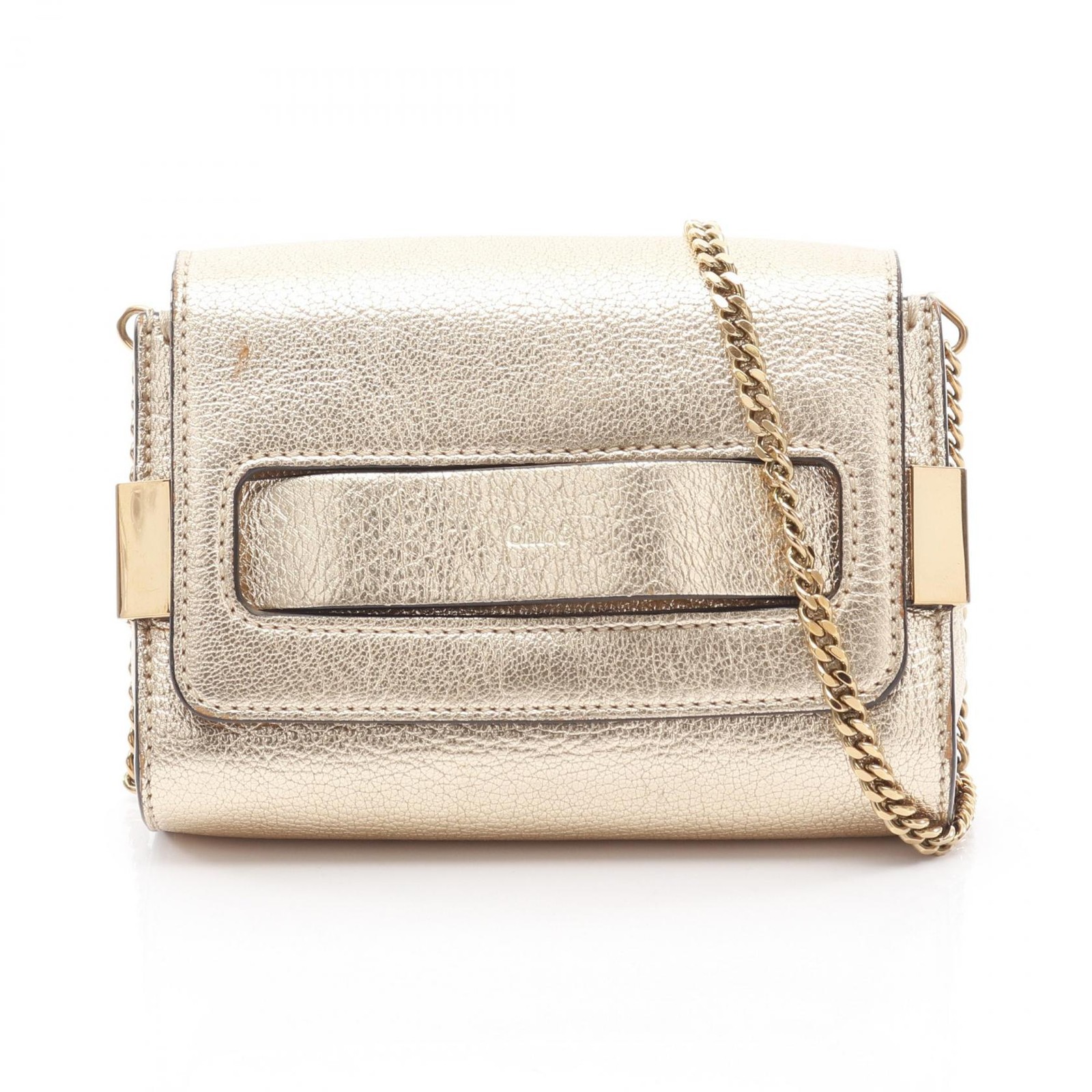 Chloé Chloe ELLE Leather Shoulder Bag - DUTY FREE Chloé Chloe ELLE Leather Shoulder Bag - DUTY FREE