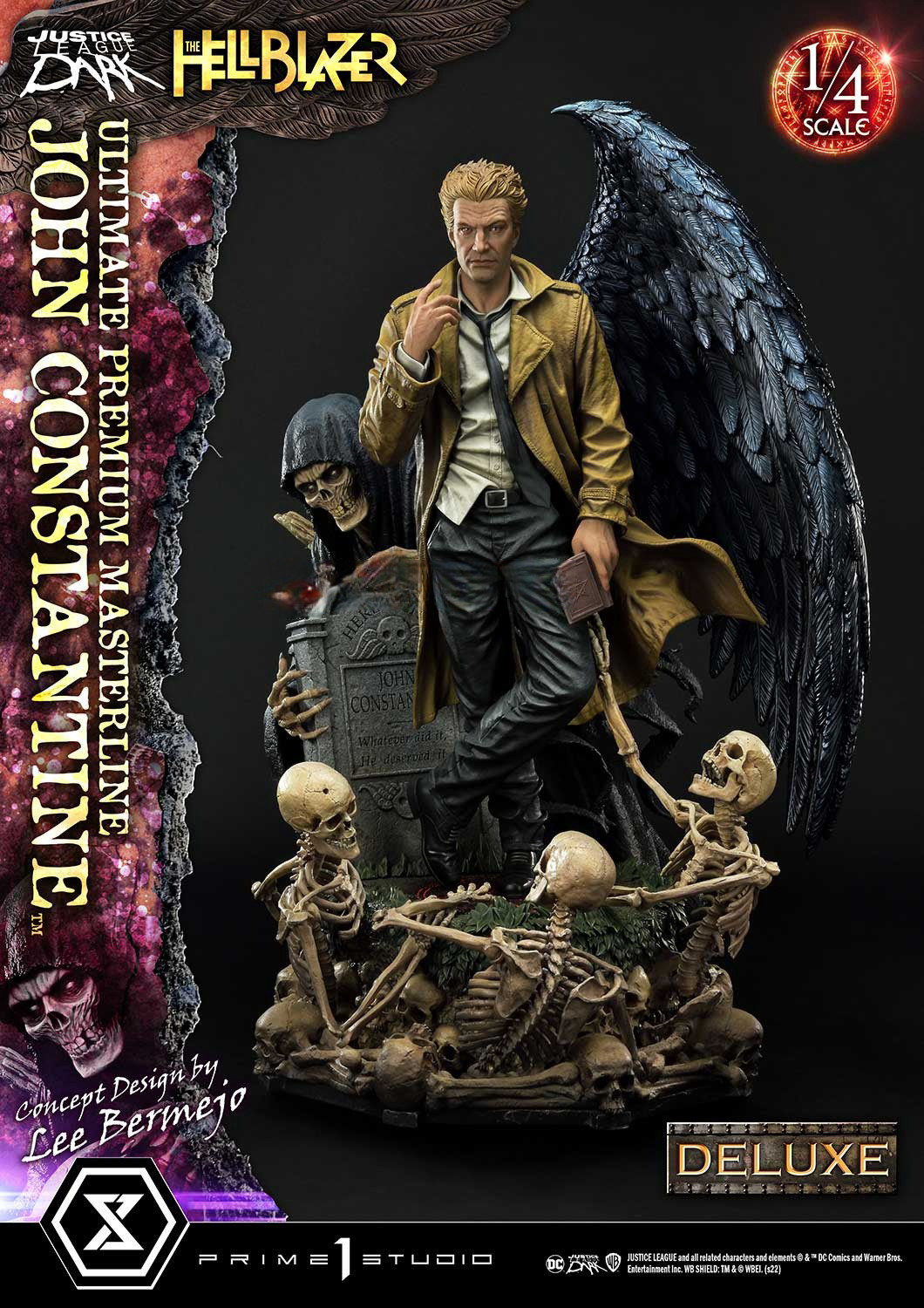 Prime 1 Studio 1/4 Constantine The HellBlazer Statue Figure Model Deluxe Edition Prime 1 Studio 1/4 Constantine The HellBlazer Statue Figure Model Deluxe Edition