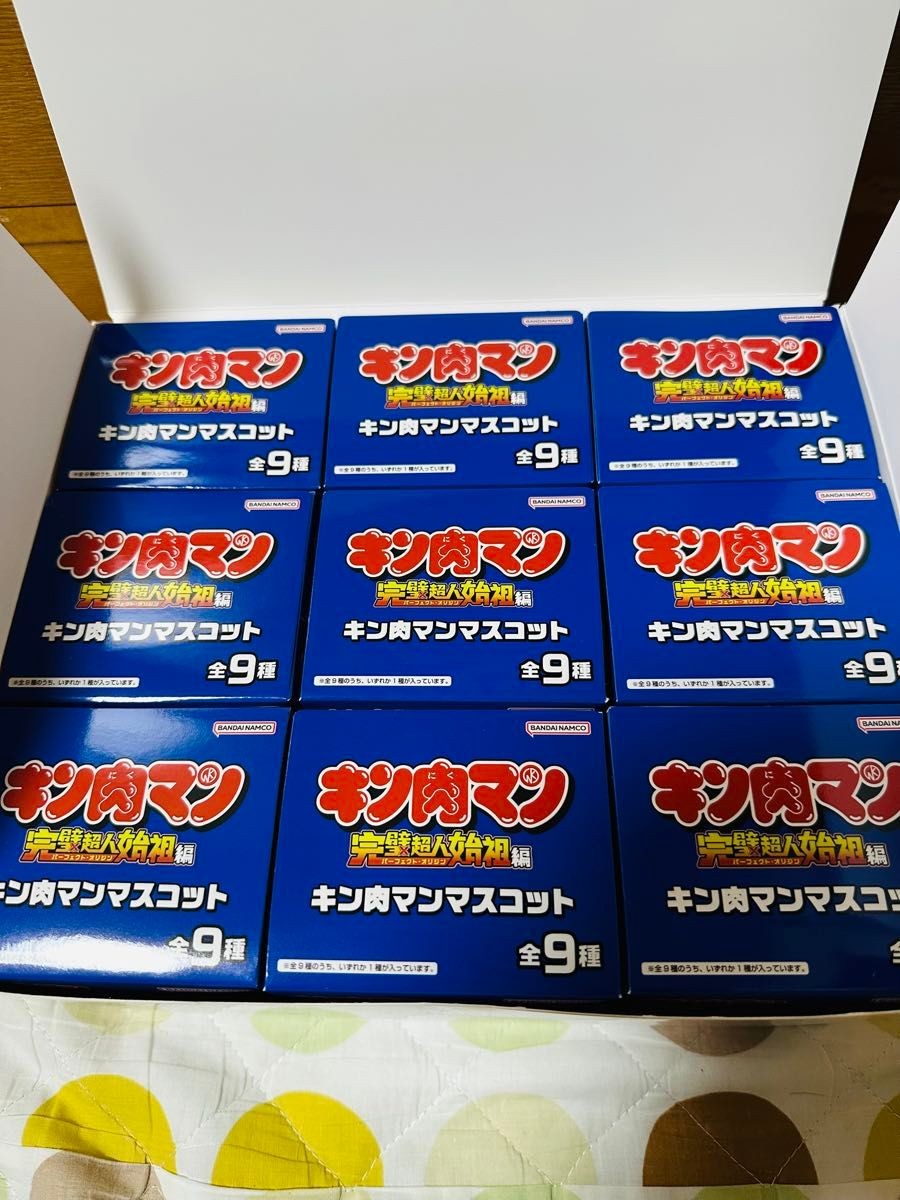 Kinnikuman Perfect Origin Arc Kinnikuman Mascot 9-Piece Full Set