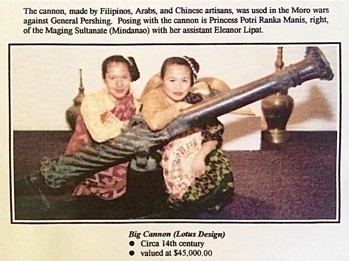 Rare 14th-15th Century Cannon Moro Wars \ Provenance The Badillo Collection