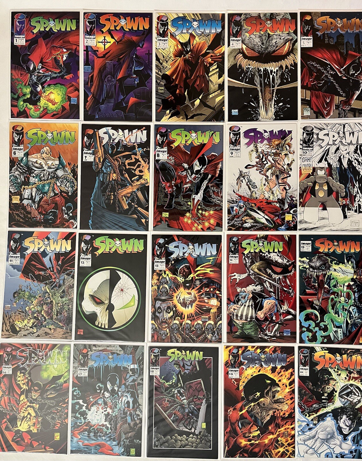 Spawn #’s  1-303 FULL RUN NO GAPS_PLEASE READ LISTING DESCRIPTION_FREE SHIPPING