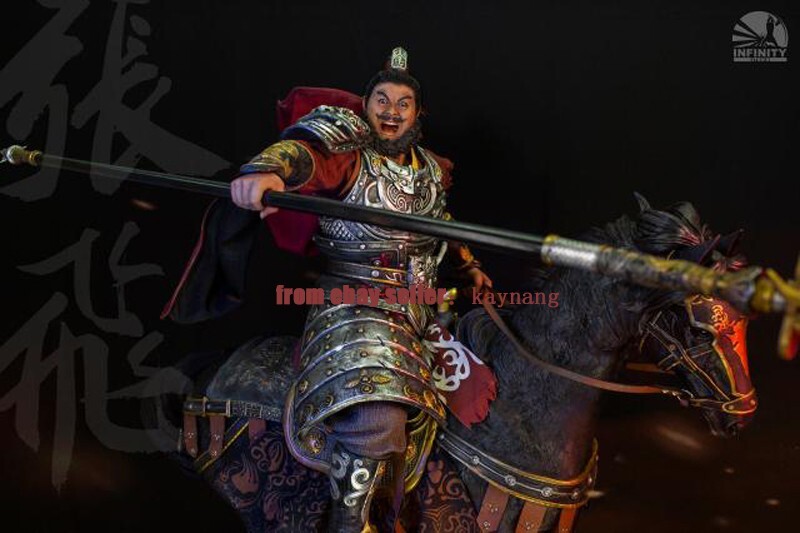 Infinity Studio Three Kingdoms Series 1/4 Scale Zhang Fei GK Model Statue Infinity Studio Three Kingdoms Series 1/4 Scale Zhang Fei GK Model Statue
