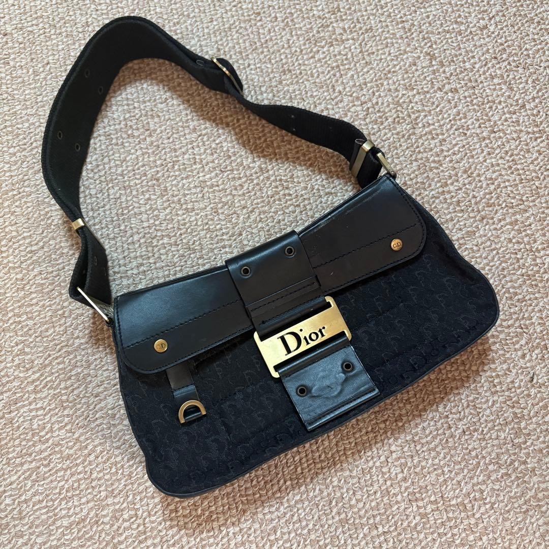 Difficult To Get Dior Vintage Shoulder One Shawl Bag Vhtf Dior Women Rare Luxury