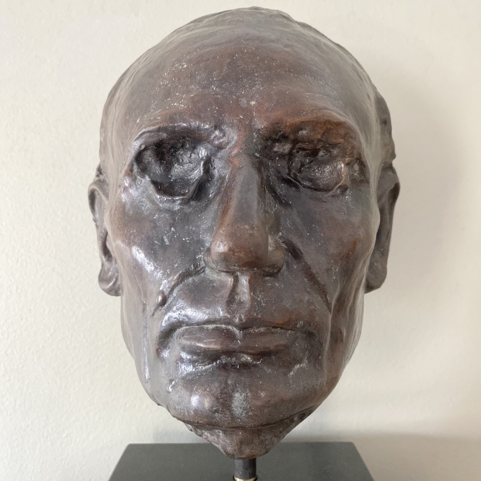 President Abraham Lincoln Bronze Life Mask by Leonard Wells Volk RARE 117/1,500 President Abraham Lincoln Bronze Life Mask by Leonard Wells Volk RARE 117/1,500