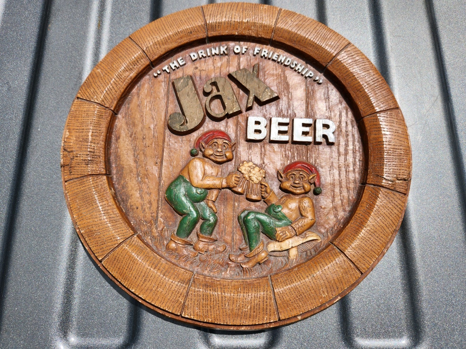 Rare 1913-1956 Jax Beer Jacksonville Florida Breweriana Advertisng Sign Rare 1913-1956 Jax Beer Jacksonville Florida Breweriana Advertisng Sign