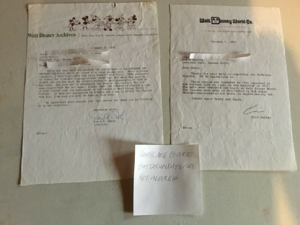Extremely Rare Walt Disney Animated Bob Baker Scale WIndow Display Read Part II