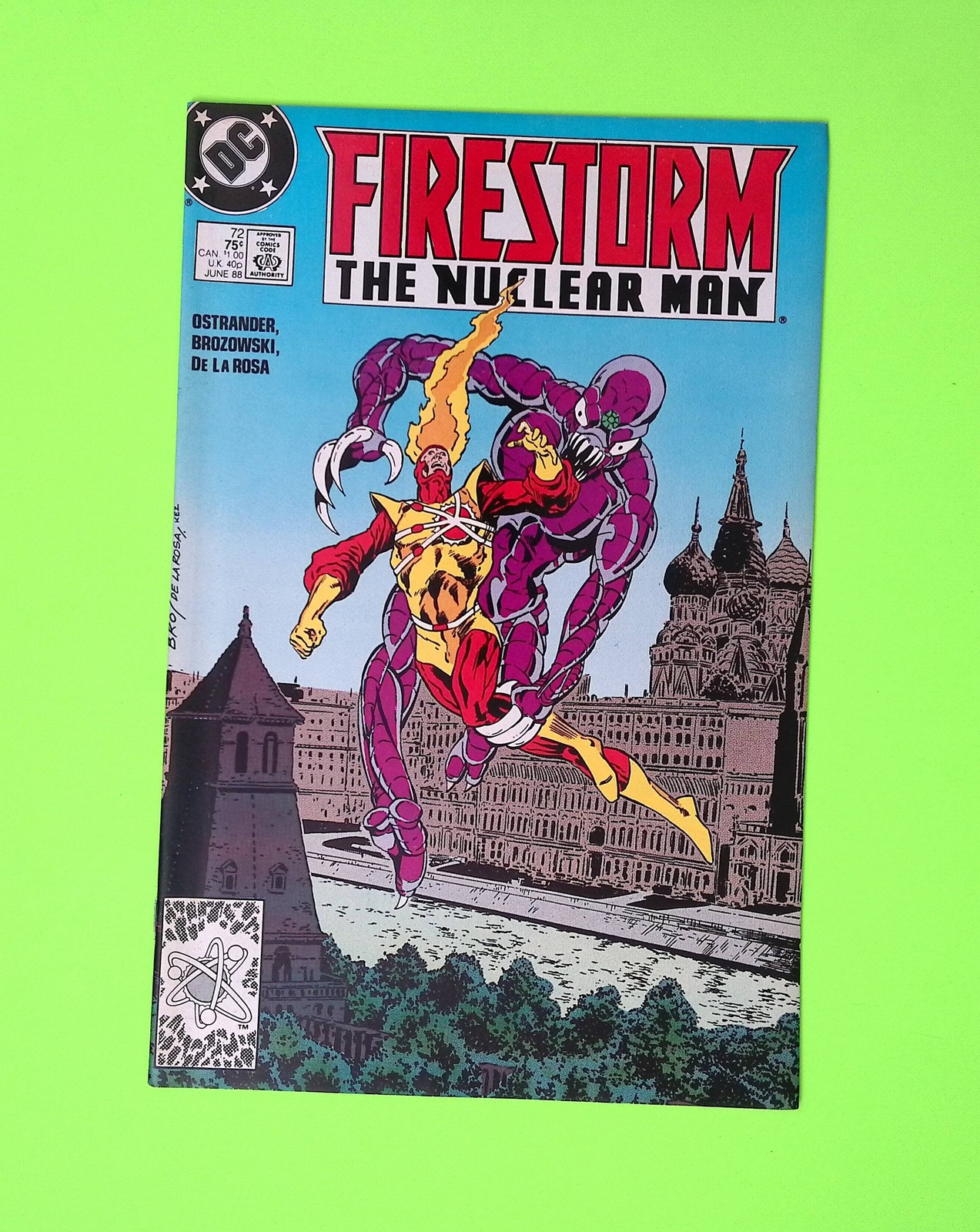 Firestorm, the Nuclear Man #72 Vol. 2 1988 DC Comics High Grade B53-44 Firestorm, the Nuclear Man #72 Vol. 2 1988 DC Comics High Grade B53-44