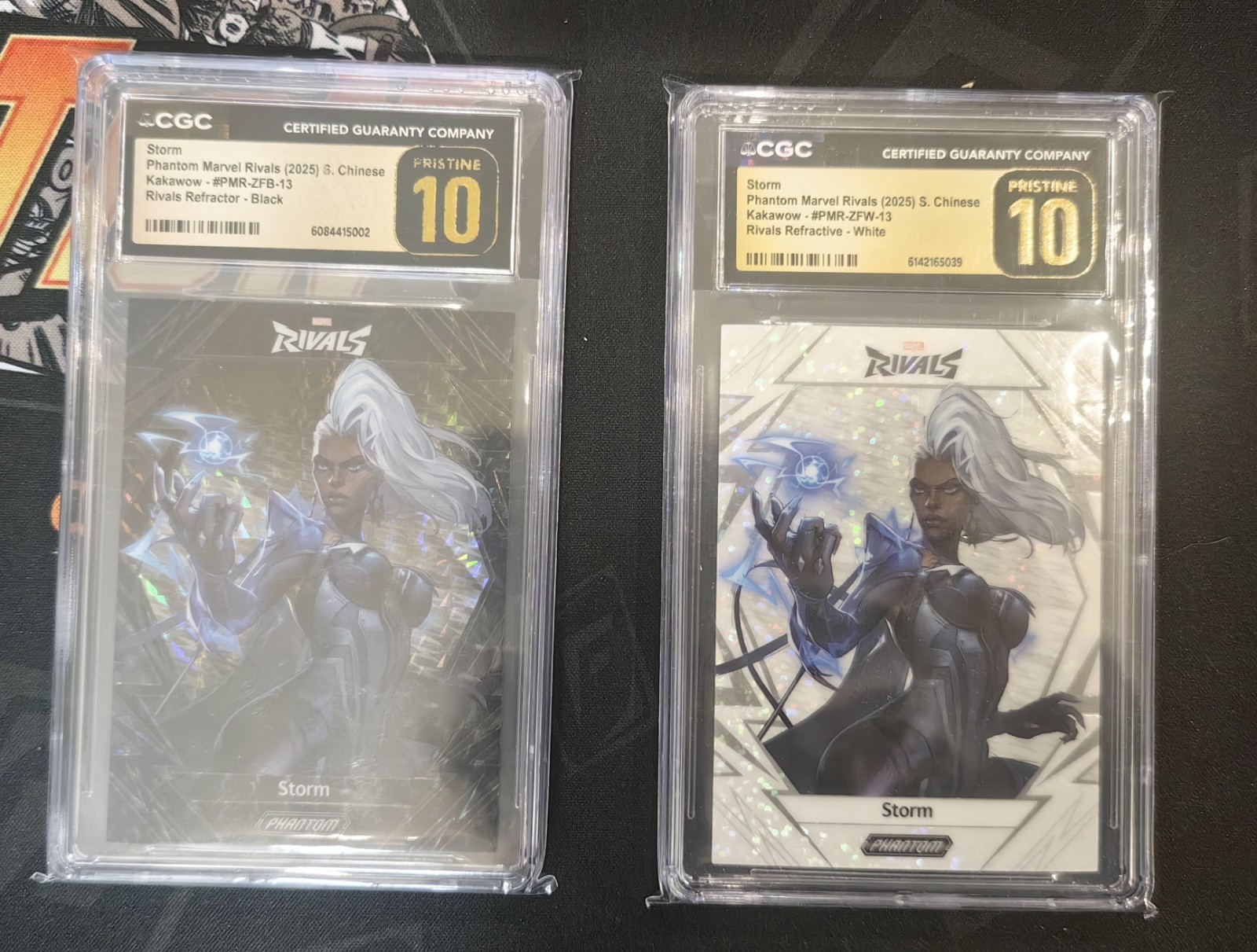 kkw 2024 Kakawow Marvel Rivals Storm Black White Refractor 1/1 Lot kkw 2024 Kakawow Marvel Rivals Storm Black White Refractor 1/1 Lot