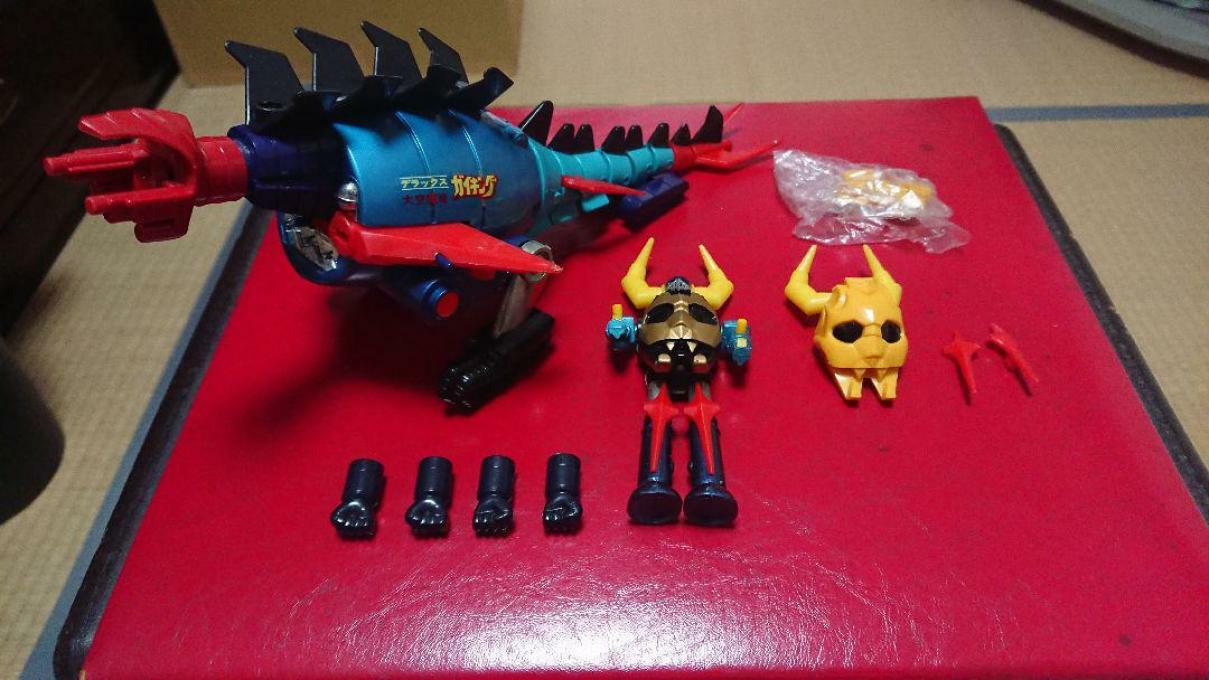Popy DX Deluxe Chogokin Daikumaryu Gaiking GA-50 Retro Figure Rare From JAPAN