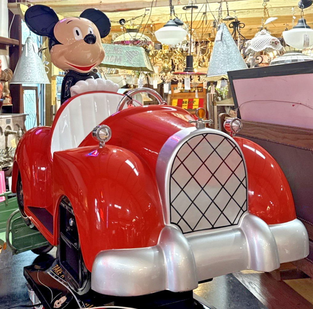 Disneyland Mickey Mouse Kiddie Ride Coin-Operated Disneyland Mickey Mouse Kiddie Ride Coin-Operated