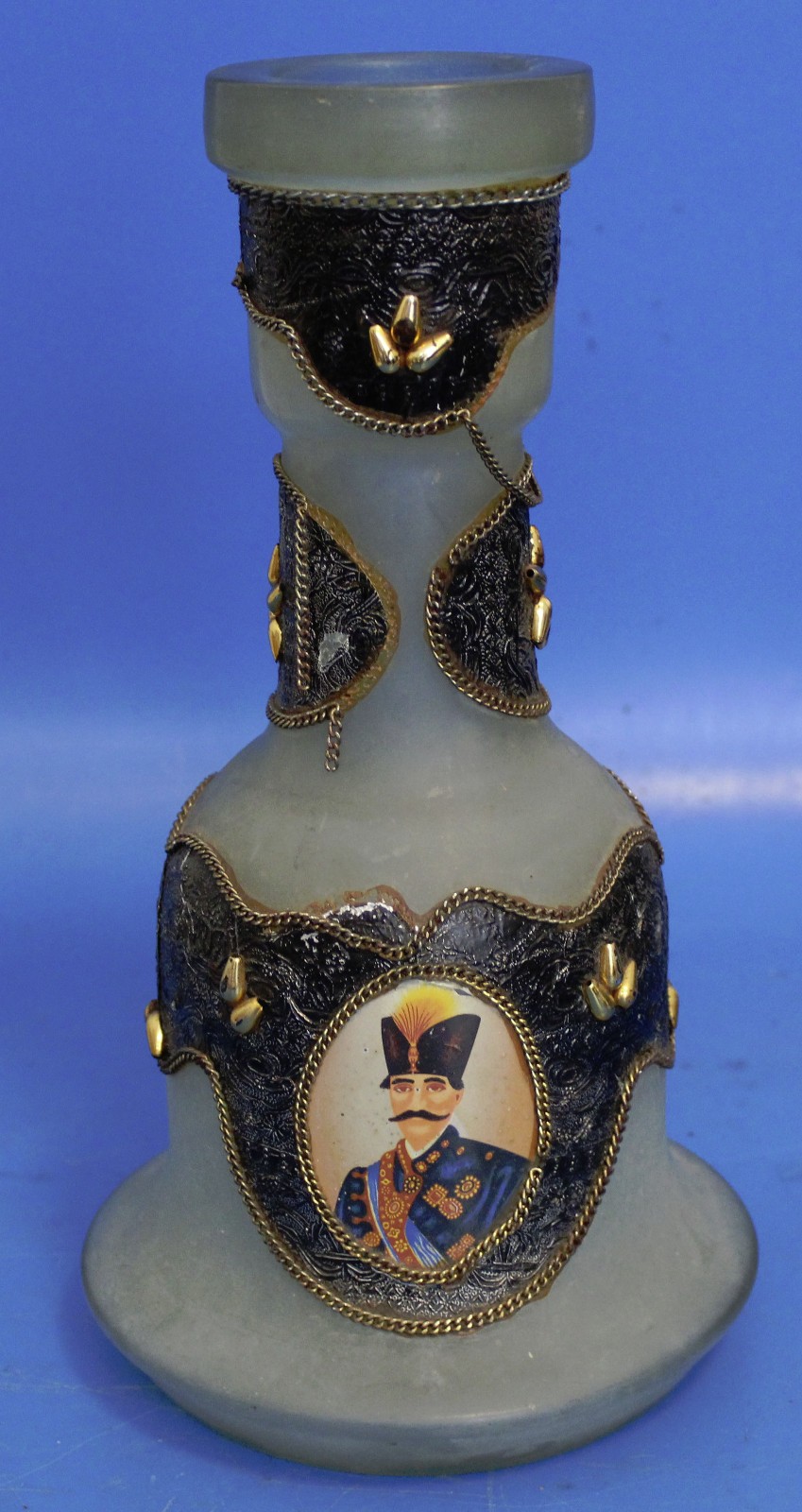 Collectible Hookah Archival Persian King Nasereddin Shah Antique Glass Handmade Collectible Hookah Archival Persian King Nasereddin Shah Antique Glass Handmade