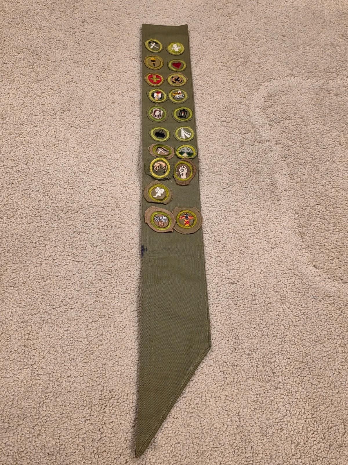 SASH - MERIT BADGE - LOT 07 - Stalking Nut Culture Boy Scouts BSA SASH - MERIT BADGE - LOT 07 - Stalking Nut Culture Boy Scouts BSA
