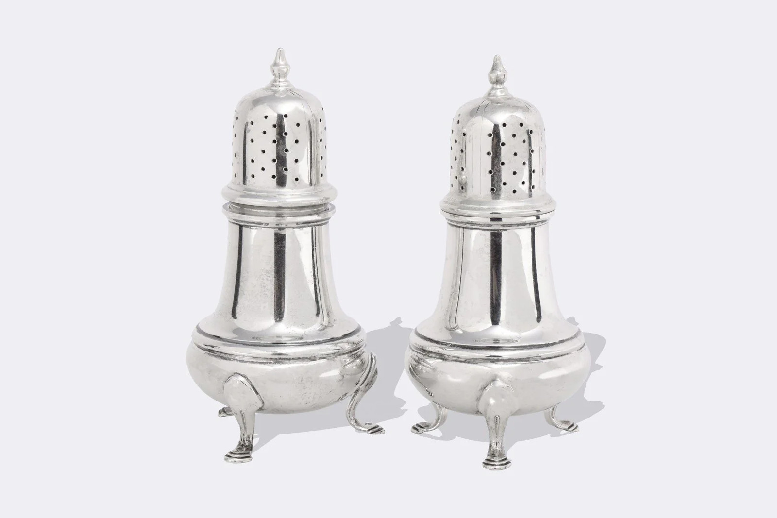 Cartier 925 Silver Salt & Pepper Shakers (151.25g.)