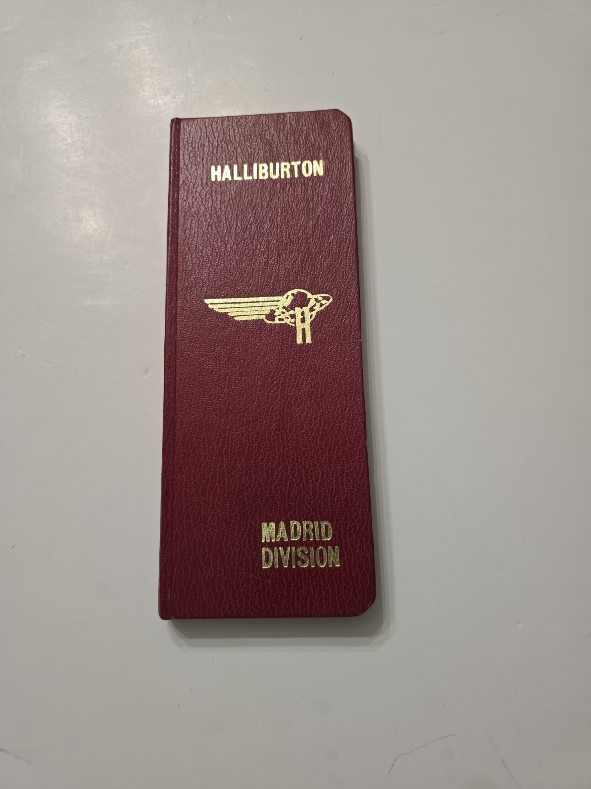 Vtg Halliburton Madrid Spain Division Blank Oil Gas Field Memo Ledger Redbook Vtg Halliburton Madrid Spain Division Blank Oil Gas Field Memo Ledger Redbook