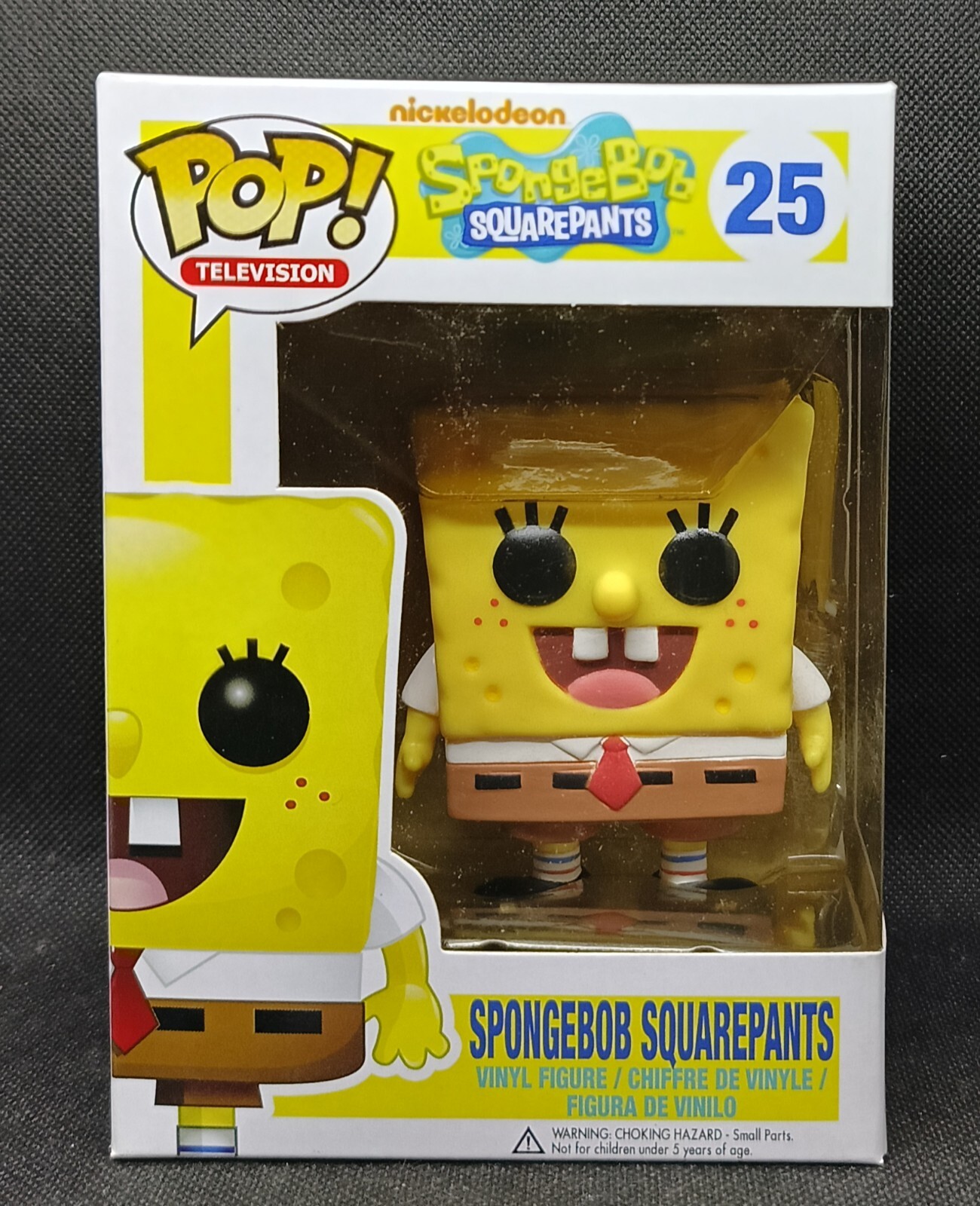 Funko Pop Spongebob Squarepants #25 Vaulted Retired Vinyl Figure w/ Protector Funko Pop Spongebob Squarepants #25 Vaulted Retired Vinyl Figure w/ Protector
