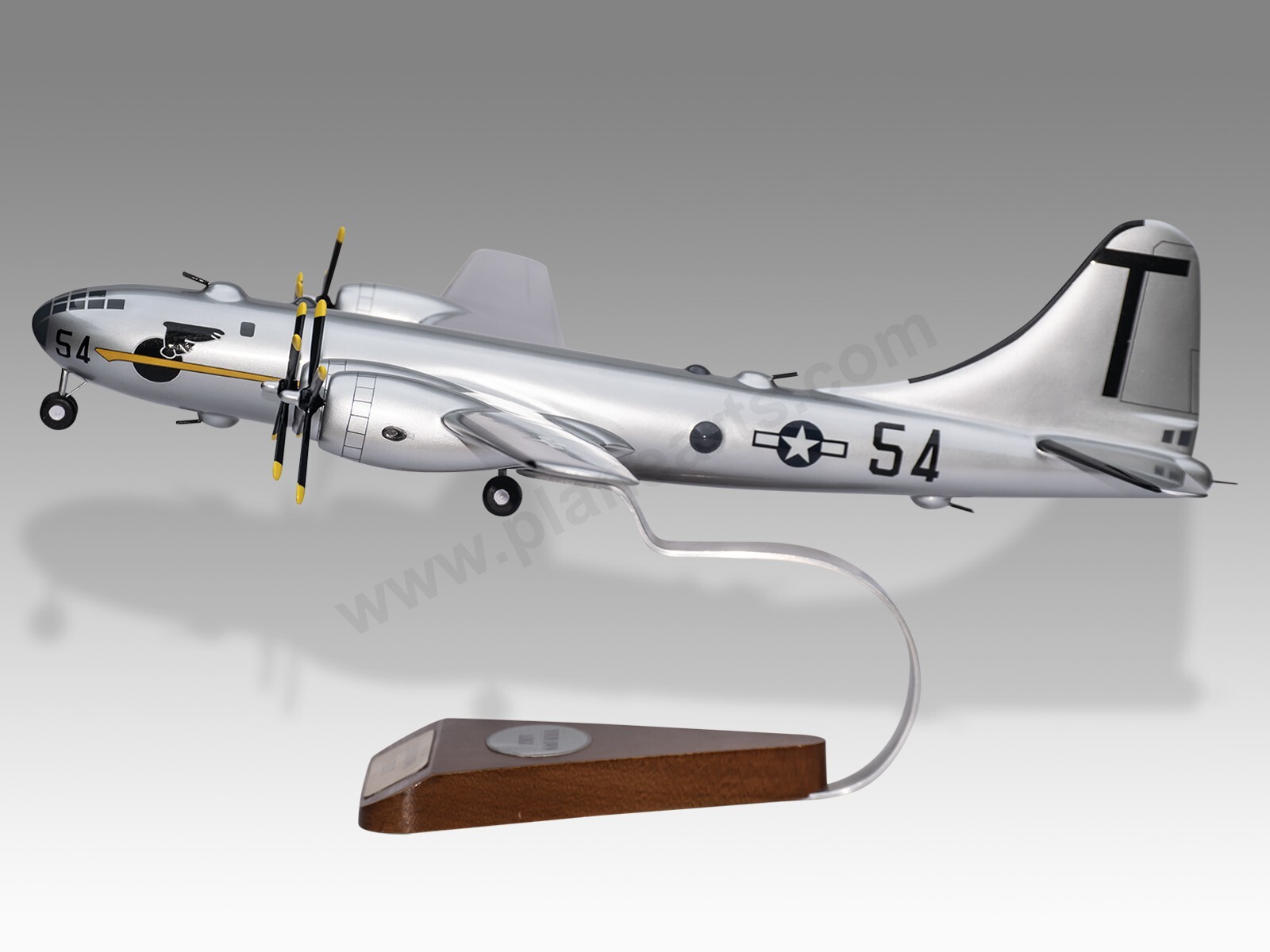 Boeing B-29 Museum of Flight USAF Solid Mahogany Wood Handcrafted Display Model Boeing B-29 Museum of Flight USAF Solid Mahogany Wood Handcrafted Display Model