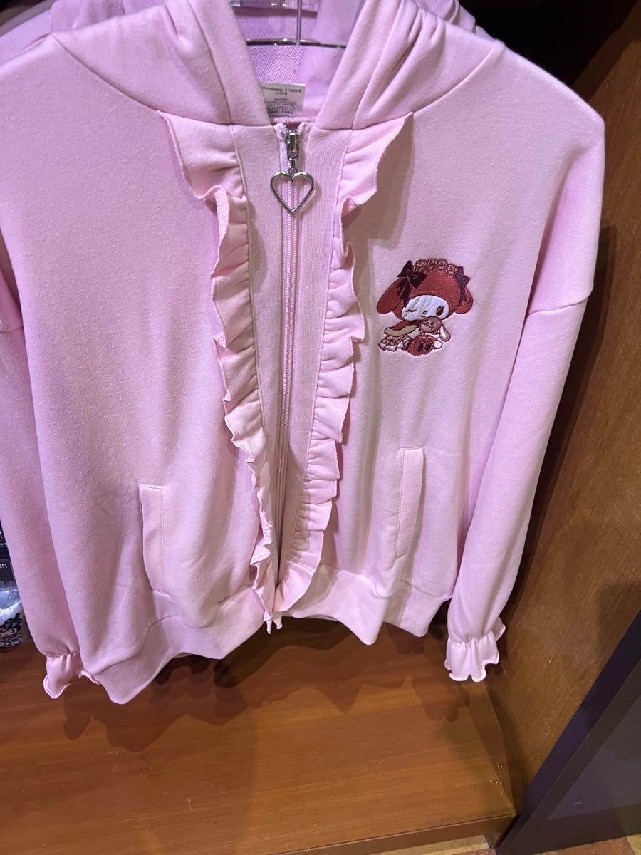 USJ Limited My Melody Parka L Size Official Universal Studios Japan New USJ Limited My Melody Parka L Size Official Universal Studios Japan New