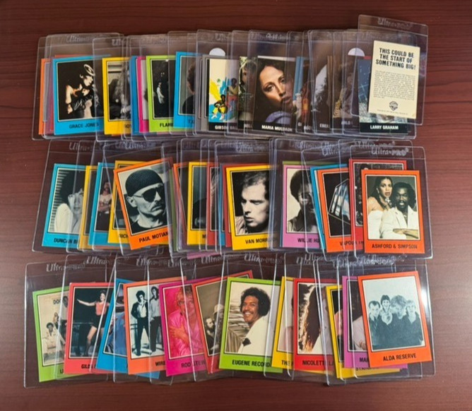 1979 Warner Brothers Records Promo cards, 69 in all, near set 1979 Warner Brothers Records Promo cards, 69 in all, near set
