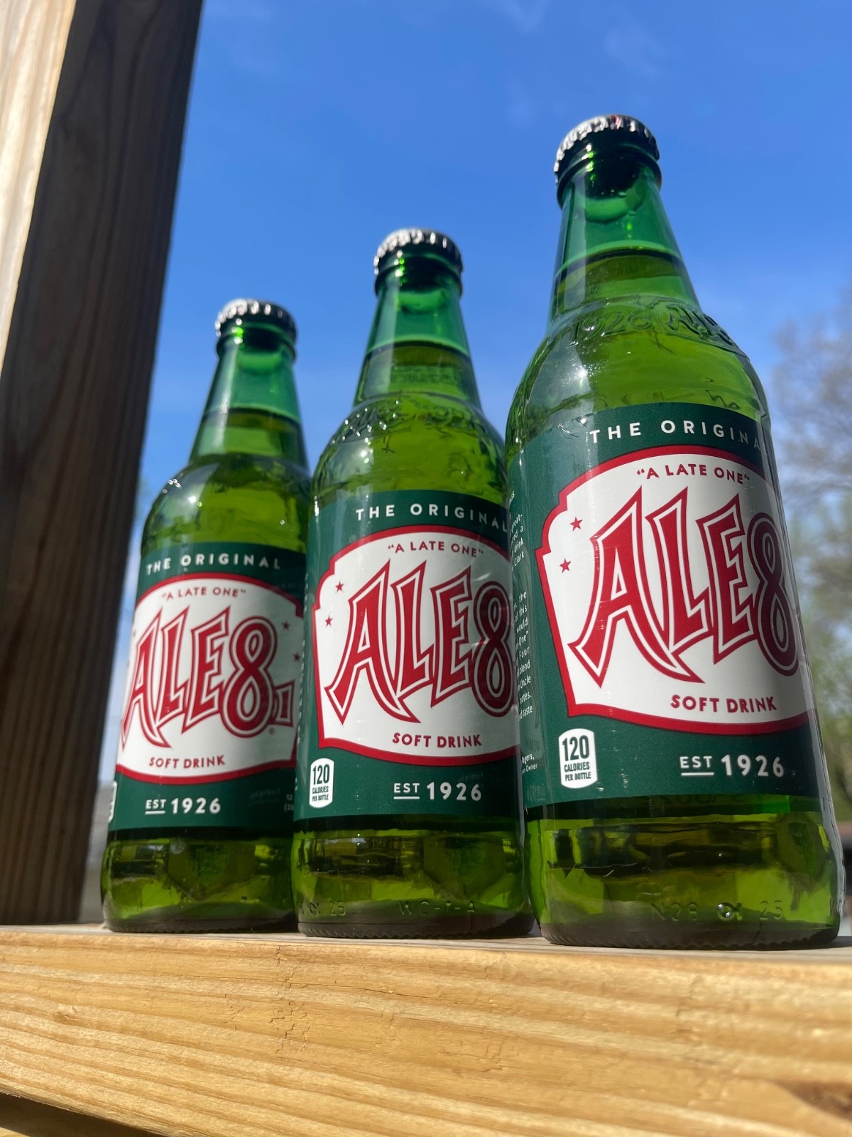A Vintage ALE8 Soda Bottle A Vintage ALE8 Soda Bottle