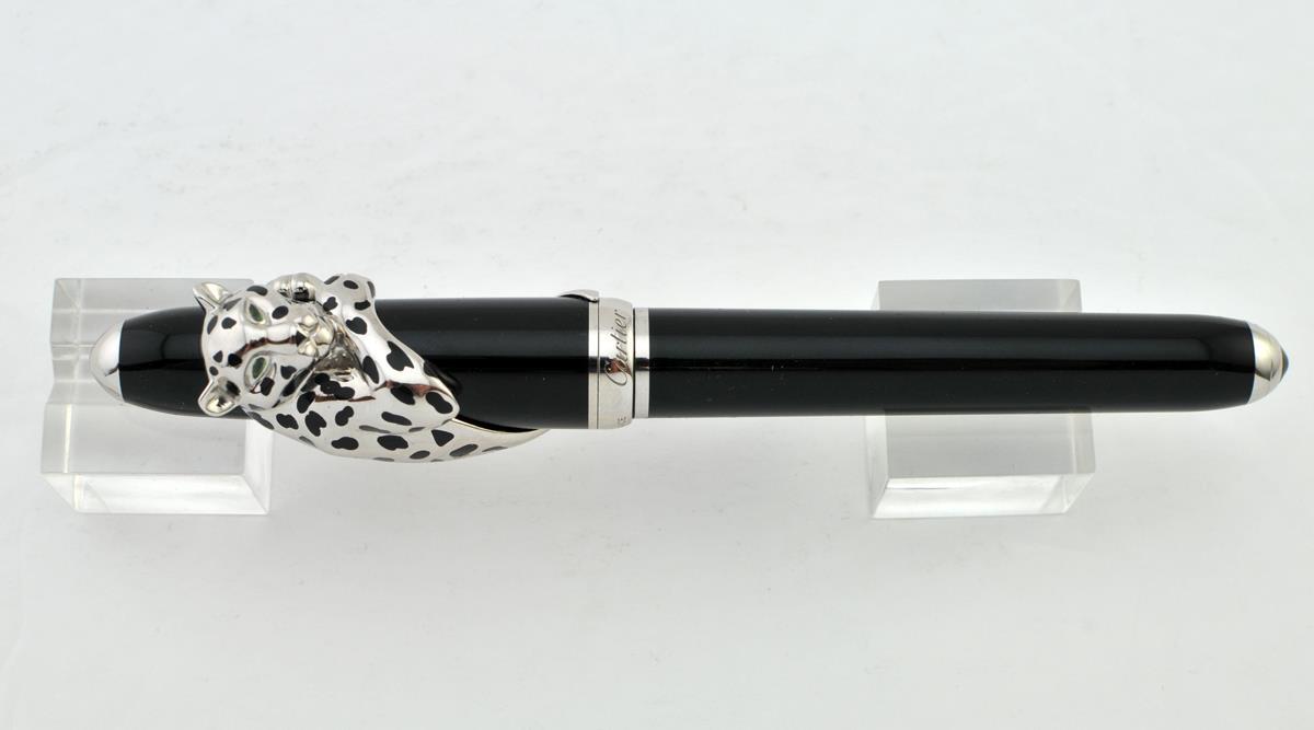 RARE CARTIER EXCEPTIONAL PANTHERE DECOR INITIATED FOUNTAIN PEN 18K GOLD LE188 RARE CARTIER EXCEPTIONAL PANTHERE DECOR INITIATED FOUNTAIN PEN 18K GOLD LE188