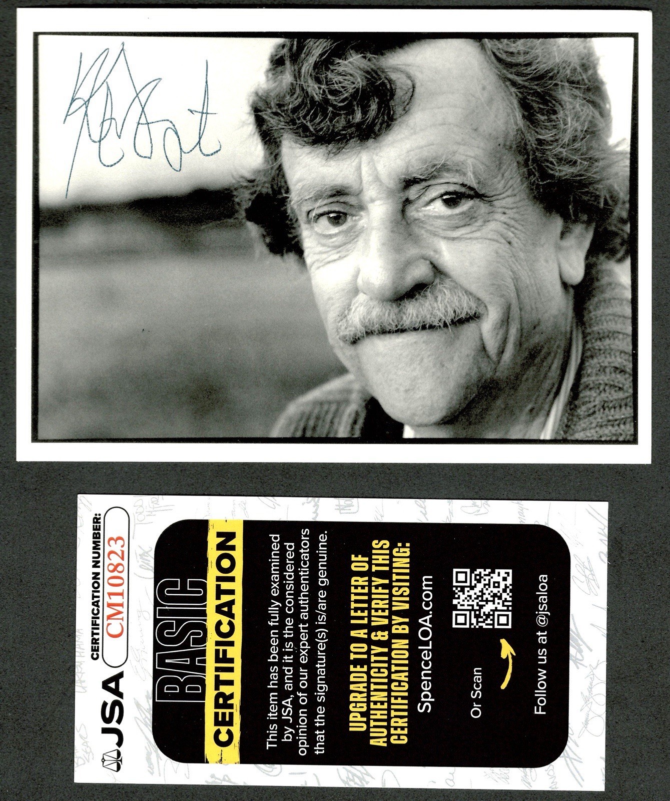 Kurt Vonnegut Signed Autographed 4x6 Photo JSA Cert Author Slaughterhouse-Five Kurt Vonnegut Signed Autographed 4x6 Photo JSA Cert Author Slaughterhouse-Five